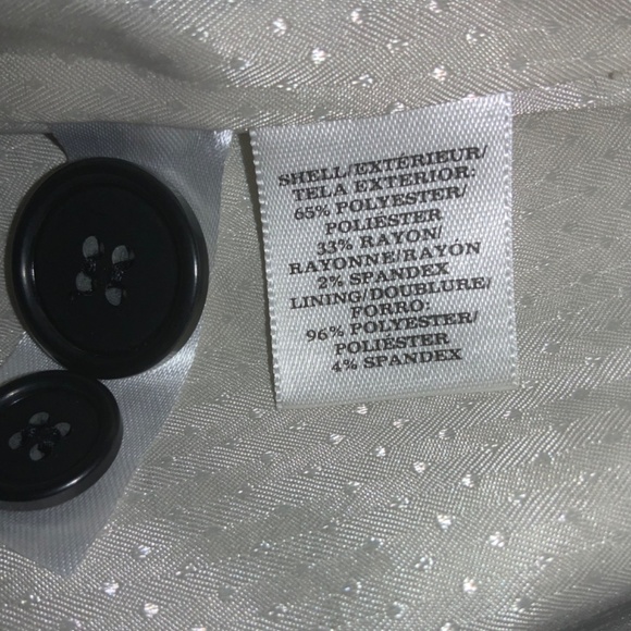 Ann Taylor single button blazer Sz 10 shawl collar lined NWOT - Picture 7 of 8